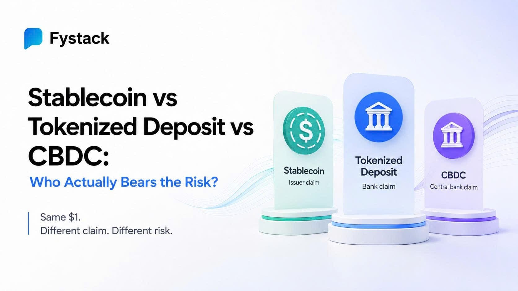 Stablecoins vs Tokenized Deposits vs CBDCs: What Treasury & Custody Teams Need to Know